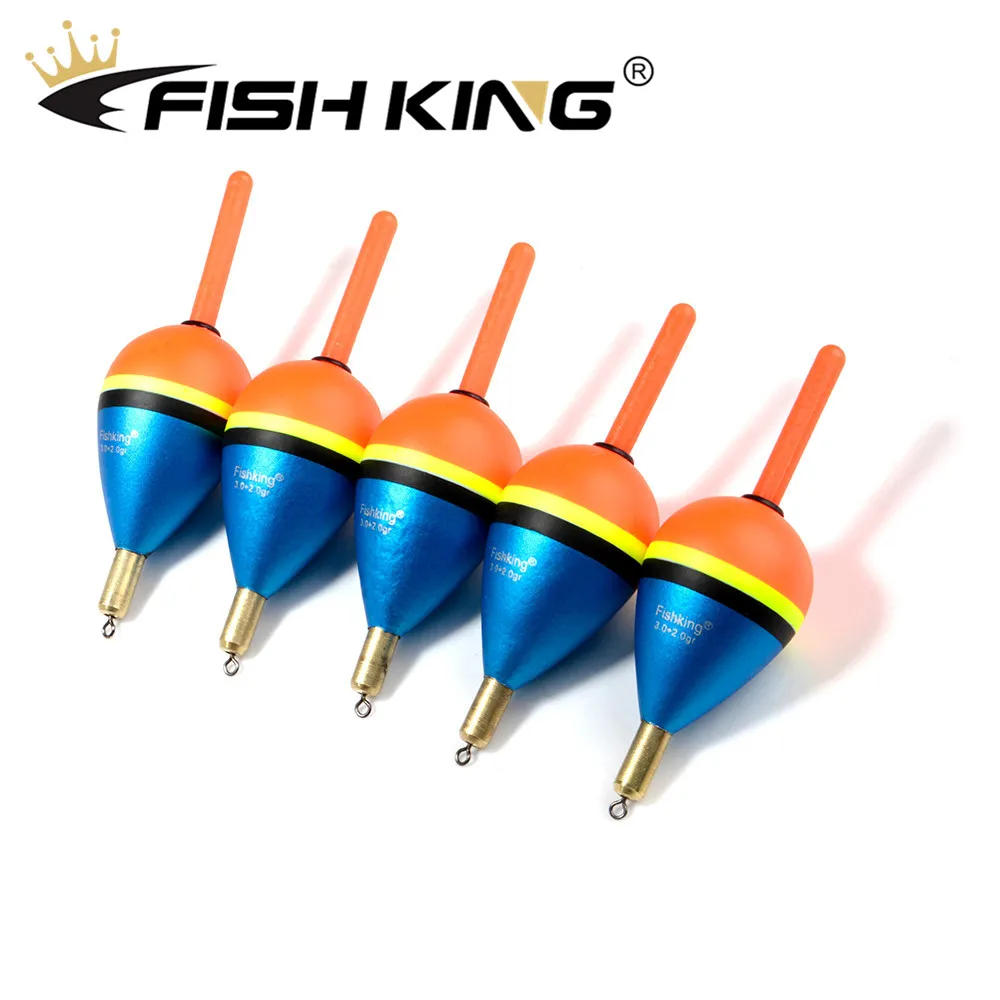 Рыбы король 5 шт. поплавок Баргузинский пихты 2 0 + 2.0gr/3 2.0gr/4 2.0gr/5 2.0gr Медь рыбалка