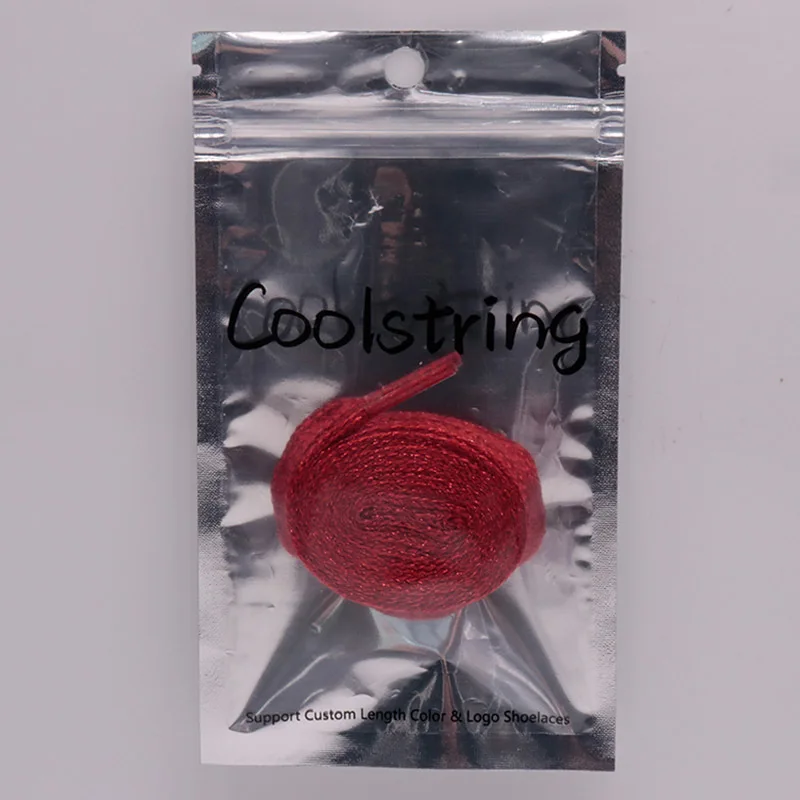 

1Pair 7mm Flat Shoelaces Silver Metal party Laces Camping Shoelaces Strings Metallic Glitter Shiny Gold Shoelace Shoe Lacing