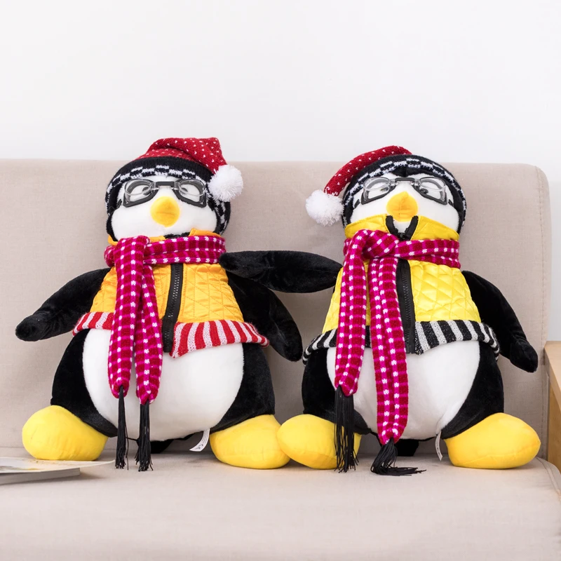1 шт 27/55 см серьезные друзей Джо друг Пингвин Hugsy плюшевые игрушки Рейчел мягкие