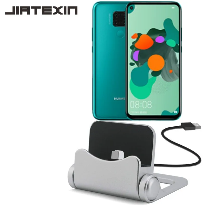 JIATEXIN новая для huawei Nova 5i Pro настольная Синхронизация данных type-C USB док-станция