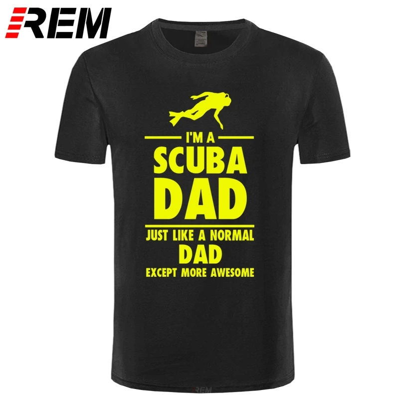 Мужская футболка REM I A акваланга подарок на день отца новинка | одежда