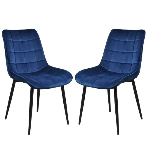 2 комплекта современные обеденные стулья стальной каркас металлические ножки