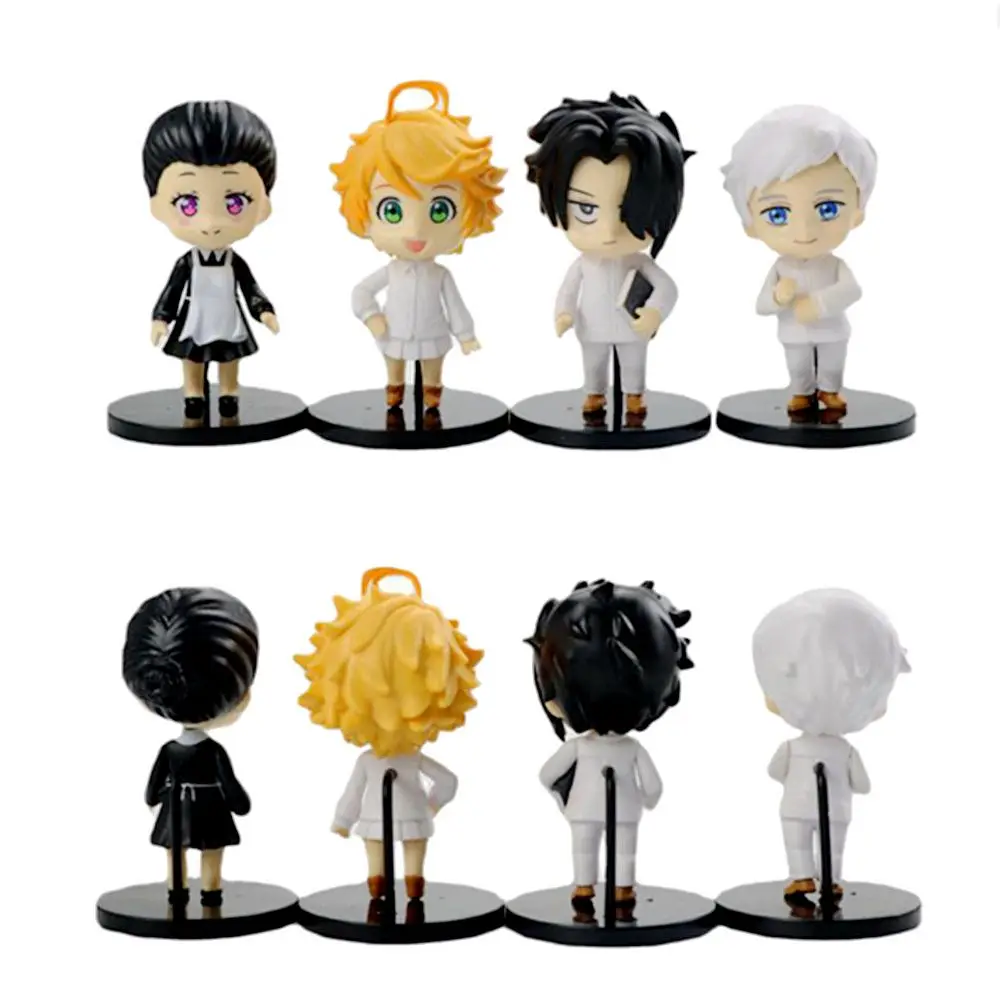 Экшн-фигурки из аниме Обещанный Невер ПВХ модель команды приключений Эмма Норман
