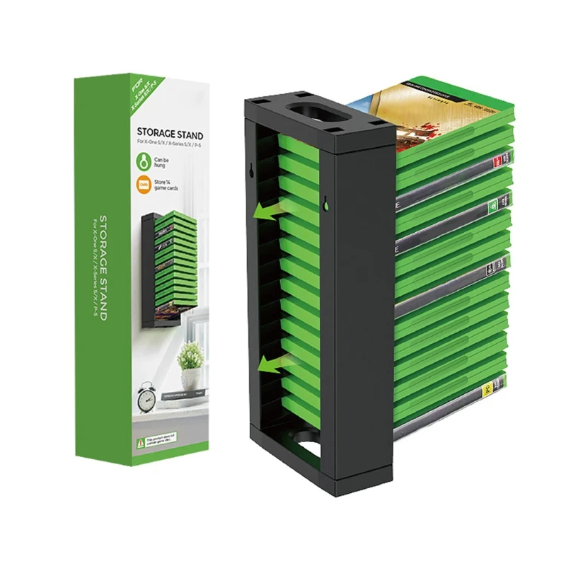 

Game Box Storage Stand for PS5 Ninten-do Switch X-box Games Storage Tower for Ninten-do Switch X-box Game Card Holder