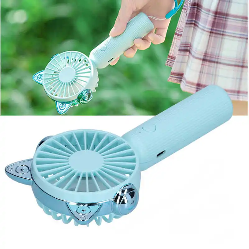 

Portable Fan USB Charging Mini Handheld Fan for Office Classroom Dormitory Library Household Appliances Mini Fan