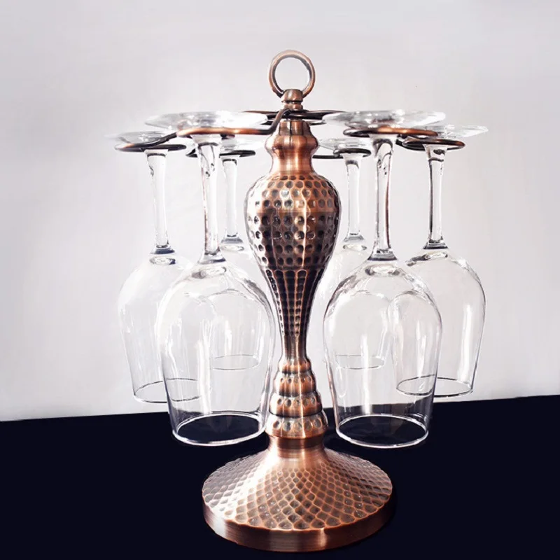 

Home Wine Glass Rack Wine Cabinet Wine Rack Ornaments Wine Decoration Upside Down Wine Bottle Rack Modern Light Luxury Wine Rack