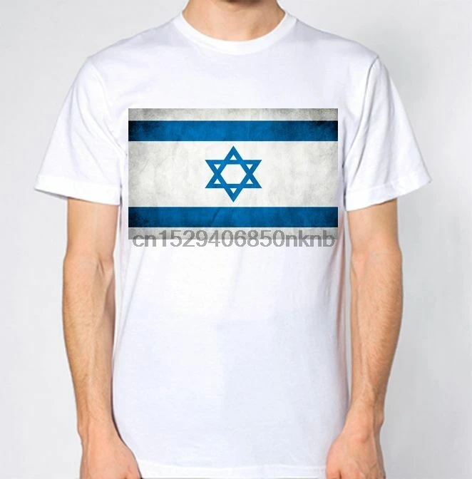 Israel New T-Shirt Country Flag Top City Map |