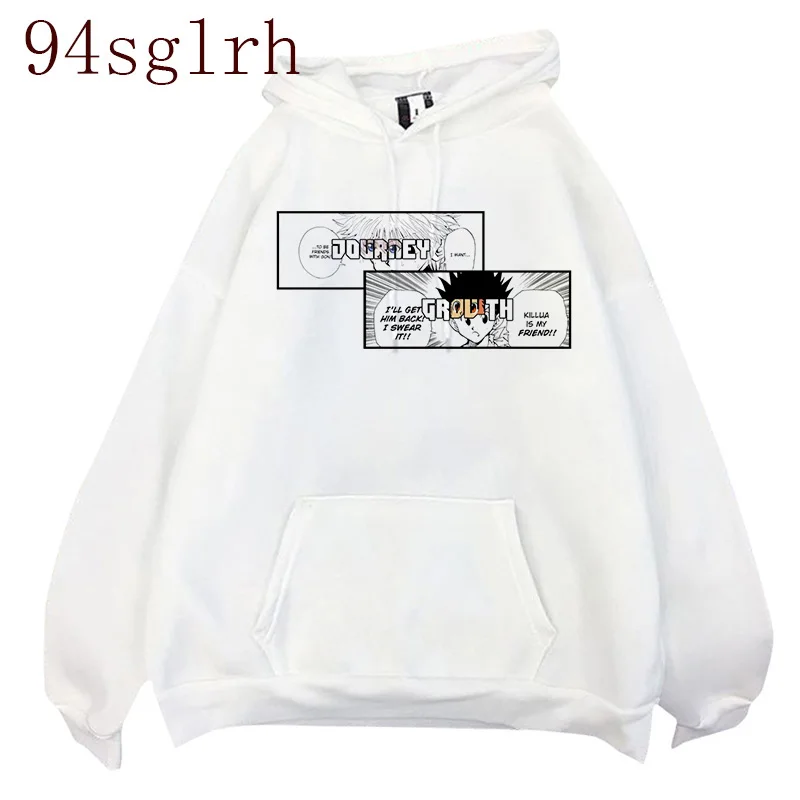 Худи унисекс Hunter X Killua Hisoka забавная мультяшная толстовка с рисунком манги Мужская