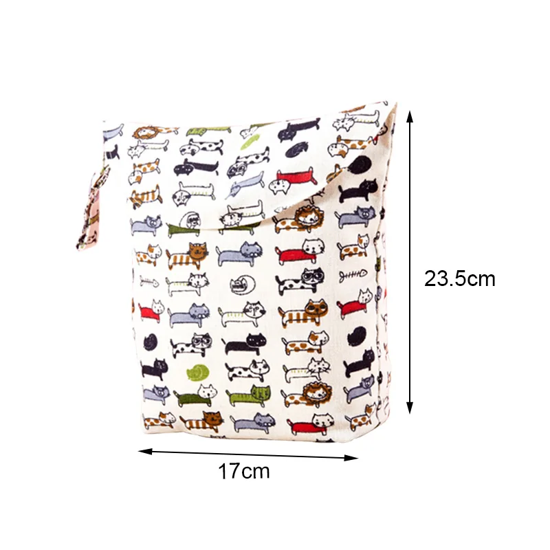 Открытый портативный Водонепроницаемый влажный сухой мешок для подгузников