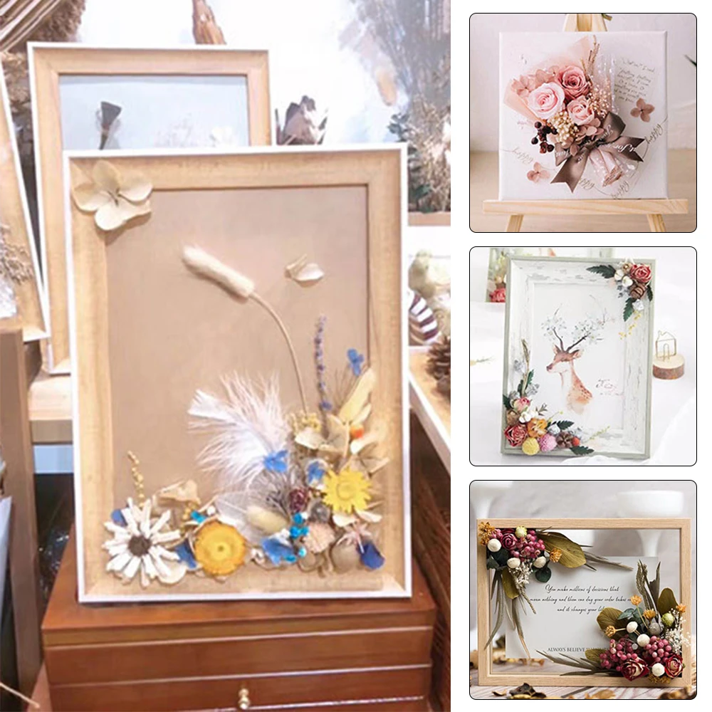 1 коробка настоящие сушеные цветы ароматерапия свеча мыло рукоделие материал