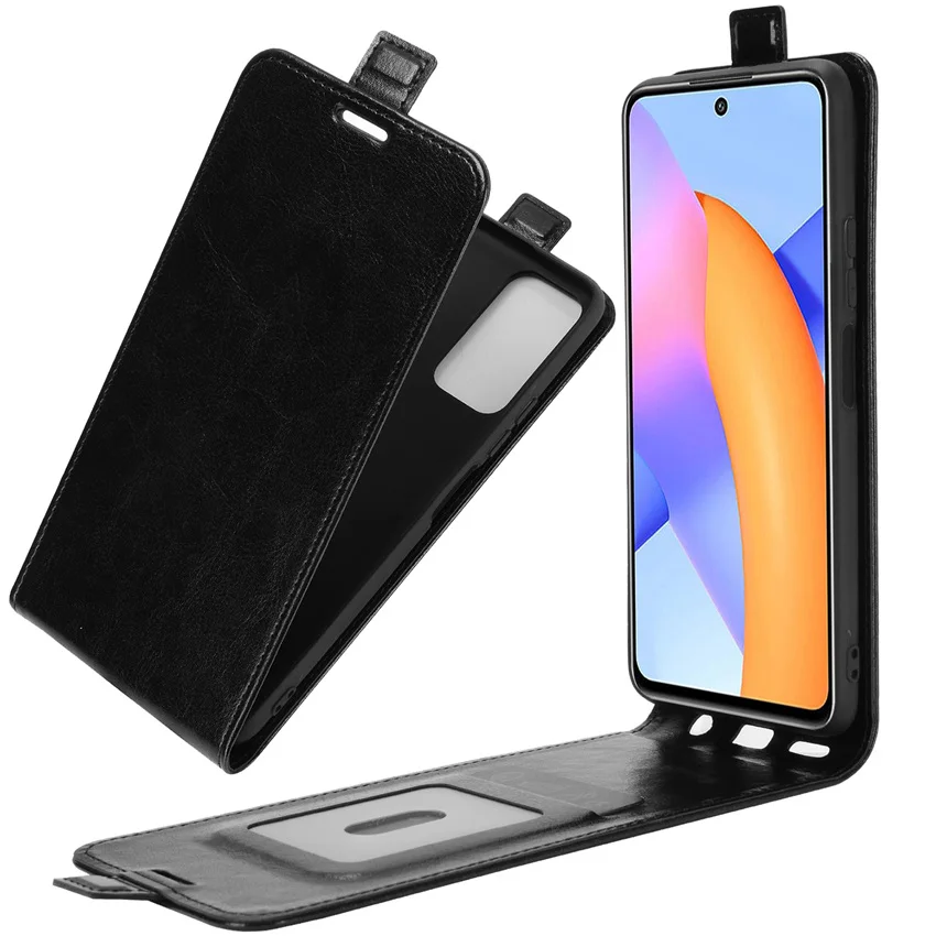 

Флип-чехол для Huawei Honor 10x Lite, кожаные чехлы для Huawei Honor 10x Lite, высококачественный Вертикальный кожаный чехол-бумажник