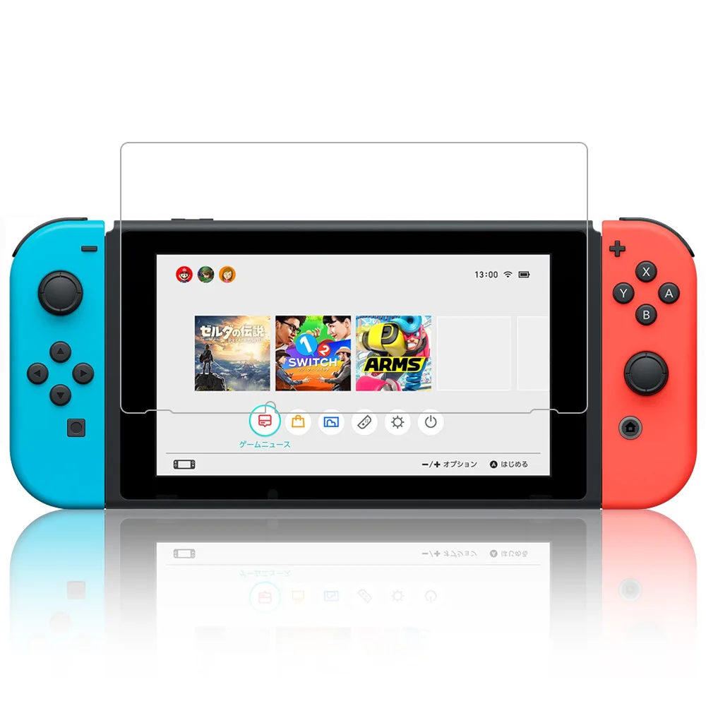 Игровая консоль nintendo Switch из закаленной мягкой пленки для домашних животных, устойчивая к царапинам, не оставляющая отпечатков пальцев, Антибликовая Защита для глаз