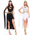 Вечерние костюмы на Хэллоуин, карнавал, древняя мифология, Греческая богиня, Olympus Zeus Hera, нарядное платье, Пурим, арабский костюм принцессы для костюмированной вечеринки