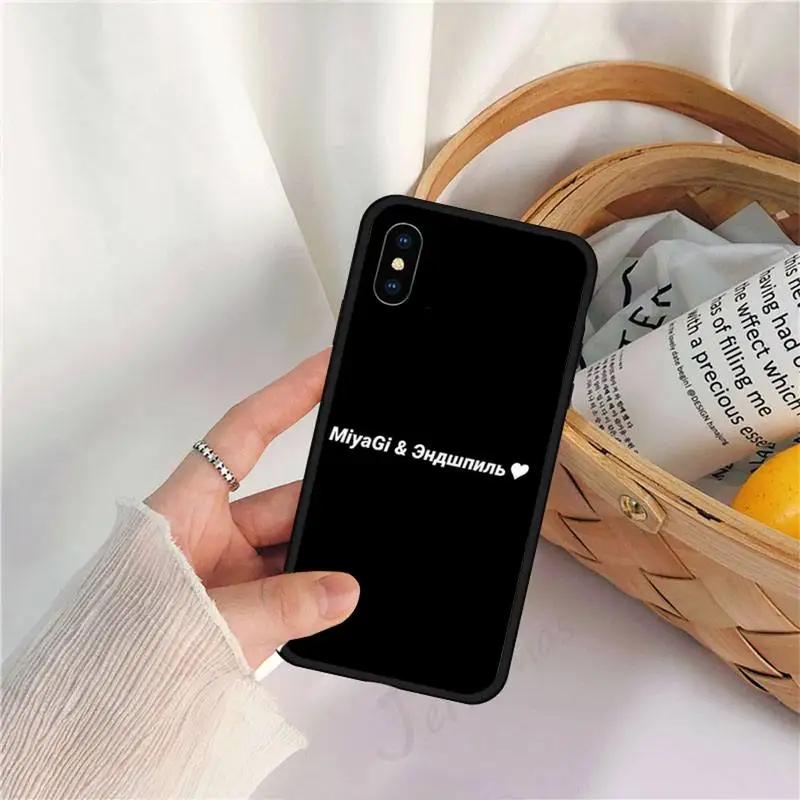 

Miyagi & Endshpiel singer Phone Case for iPhone 11 12 pro XS MAX 8 7 6 6S Plus X 5S SE 2020 XR
