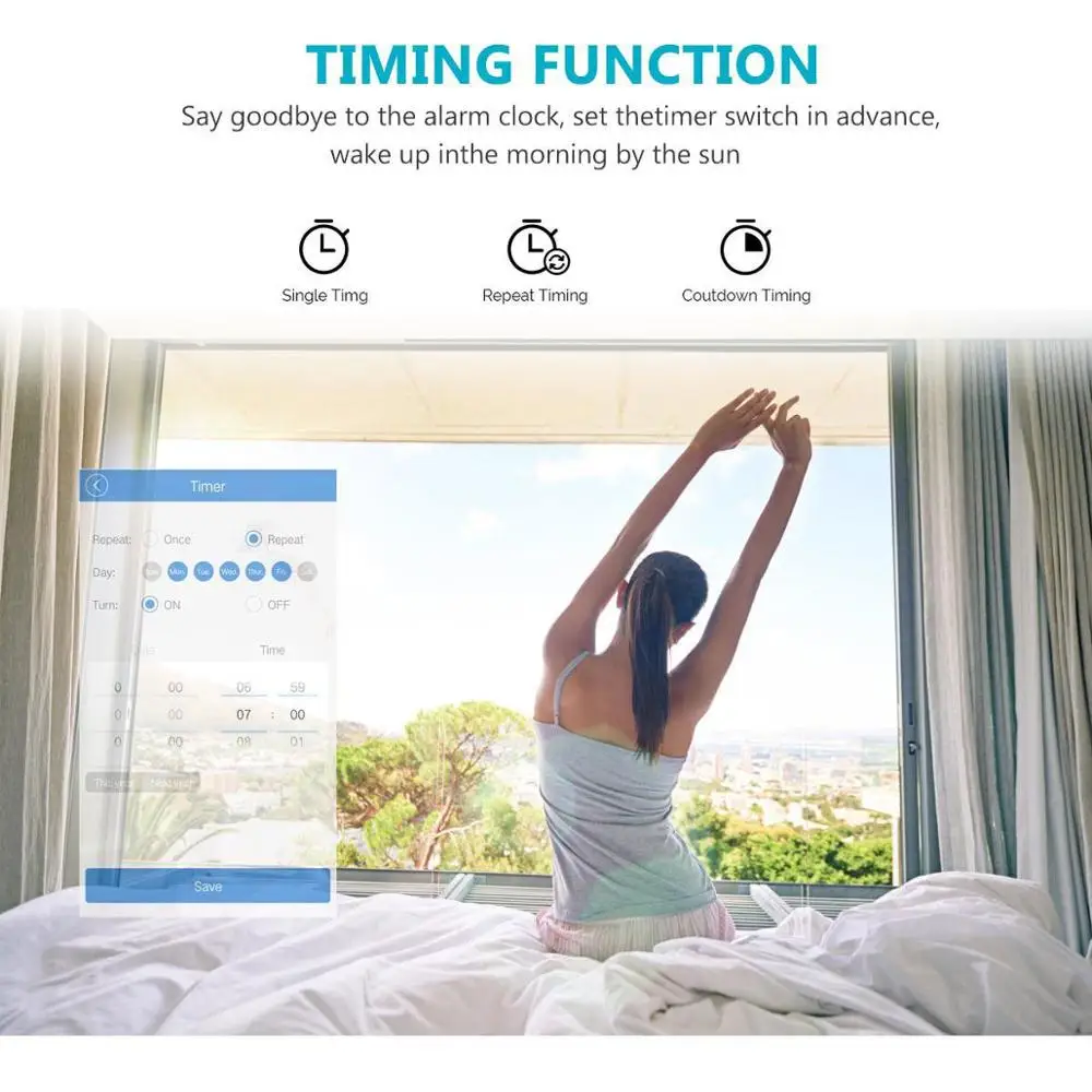 WiFi Smart Curtain Switch ForTuya Life Electric Motorized Blind Roller Shutter Works with Alexa and Google Home | Электроника