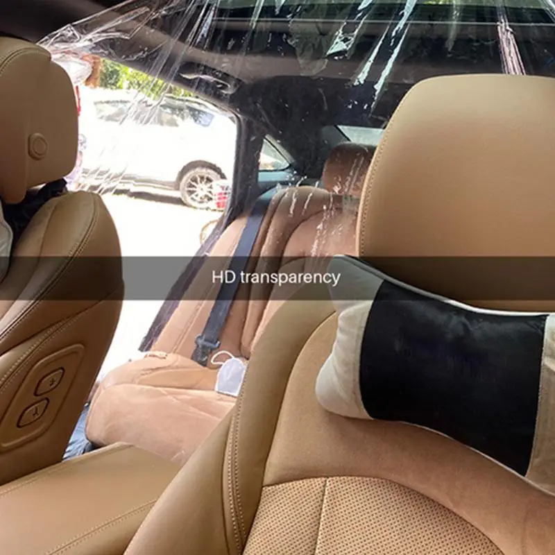 Перегородка перегородка для автомобиля Прозрачная ПВХ-пленка безопасная защита