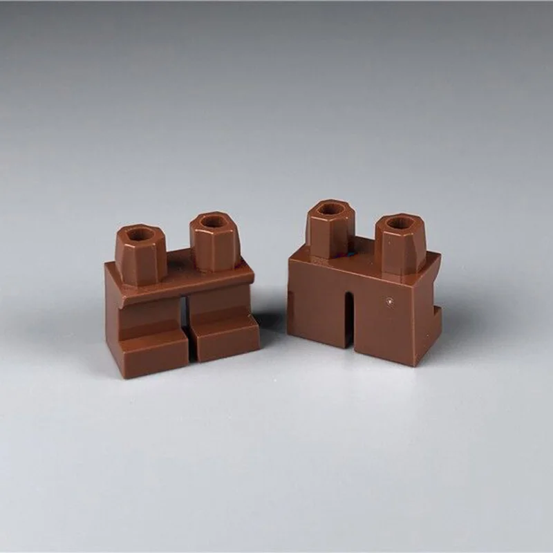 5 шт./лот игрушечные фигурки ножки Короткие строительные блоки MOC сделай сам