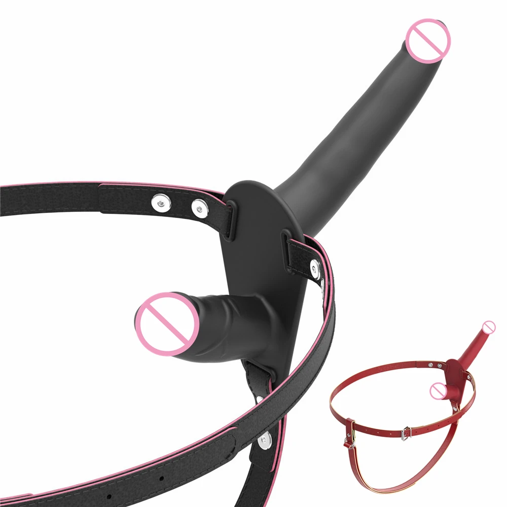 Лесбийский страпон фаллоимитатор трусики реалистичный пенис ремешок на большой