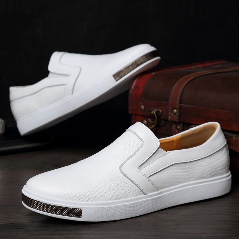 2019 Autumn Loafers Shoe Men Comfortable Boat Shoes *5023 Male Brand Driving New Lazy Footwear Black Men's Casual | Обувь