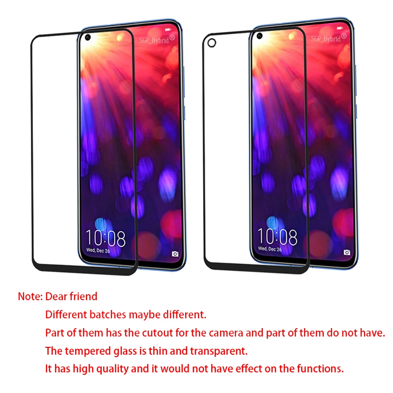 6D закаленное стекло для huawei Honor 20 20i защита экрана полное покрытие безопасности 9H защитное стекло на Honor View 20 v20 Honor20 i