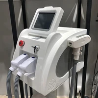 portable 2 in 1 ipl shr opt elight nd yag laser tattoo removal painless permanent hair removal beauty machine