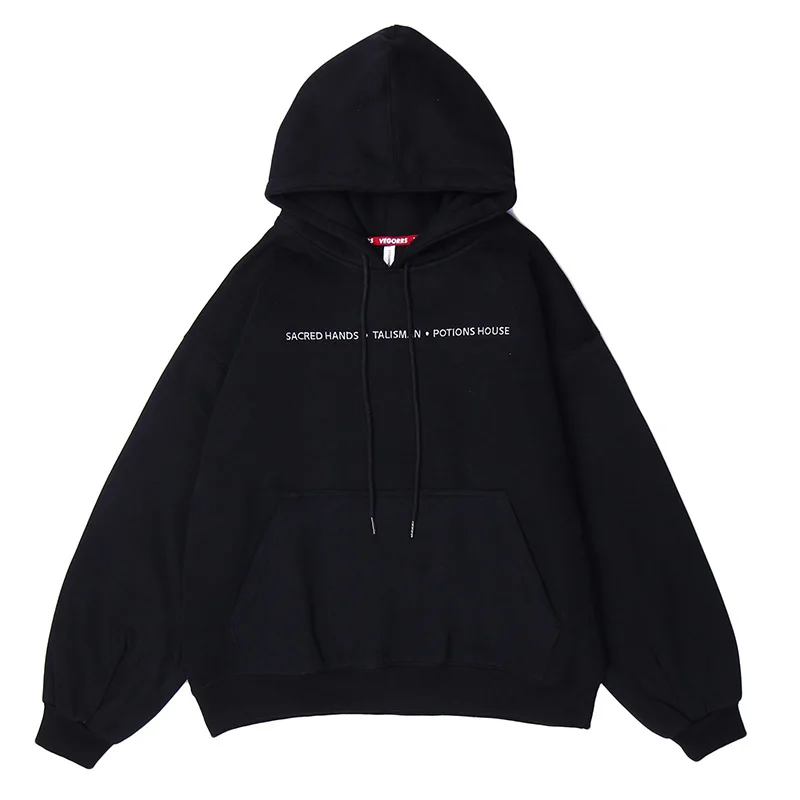 Мужская толстовка с капюшоном и надписью в стиле хип-хоп | одежда