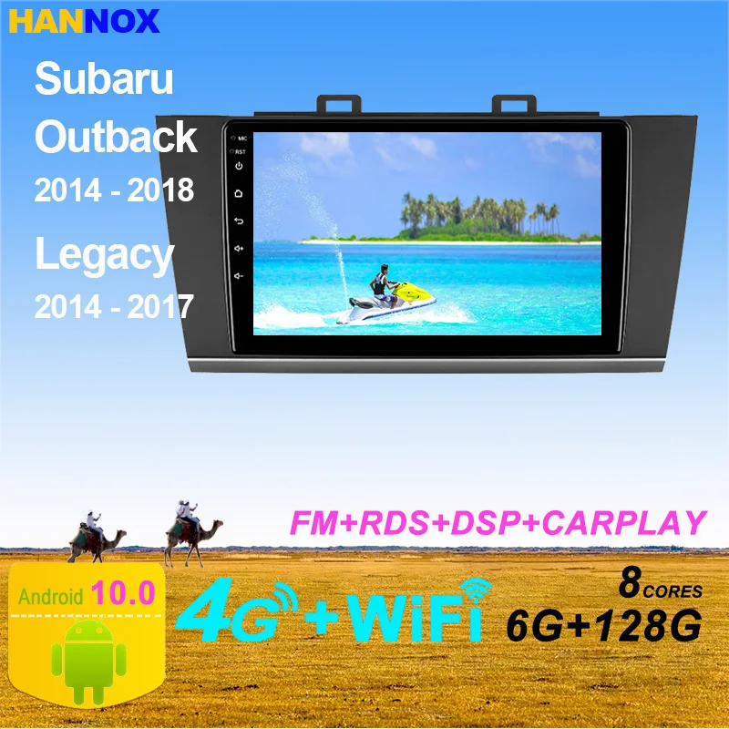 

6G+128G QLED 4G LTE Carplay Android 11 for Subaru Outback 5 2014-2018 Car Radio Multimedia Video Player Navigation GPS 2 din dvd