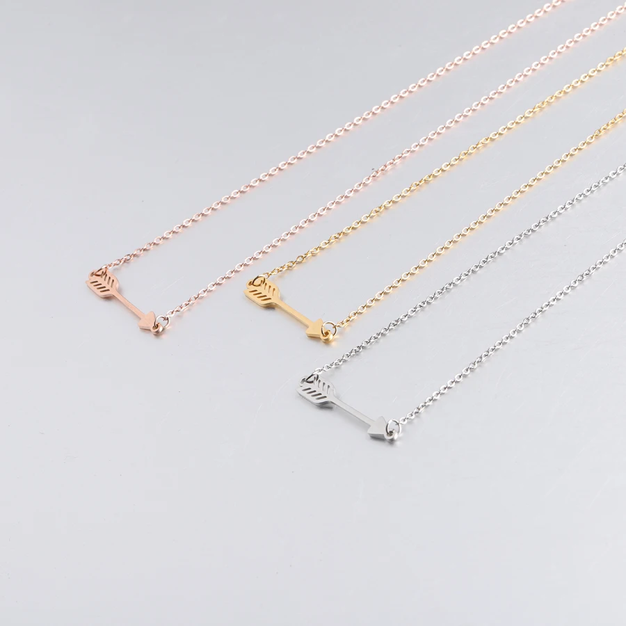 Ожерелье для женщин и мужчин Золотое искусственное ожерелье минималистичное