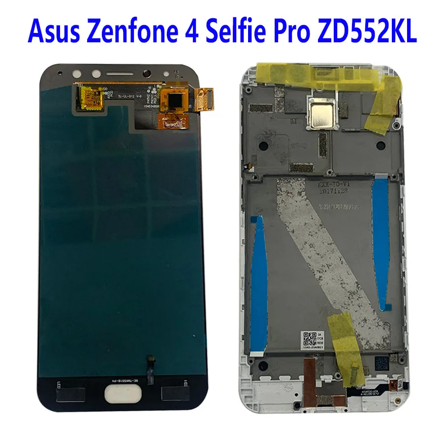 AMOLED 5 ''Оригинальный ЖК-дисплей для Asus Zenfone 4 Selfie Pro ZD552KL сенсорный экран замена