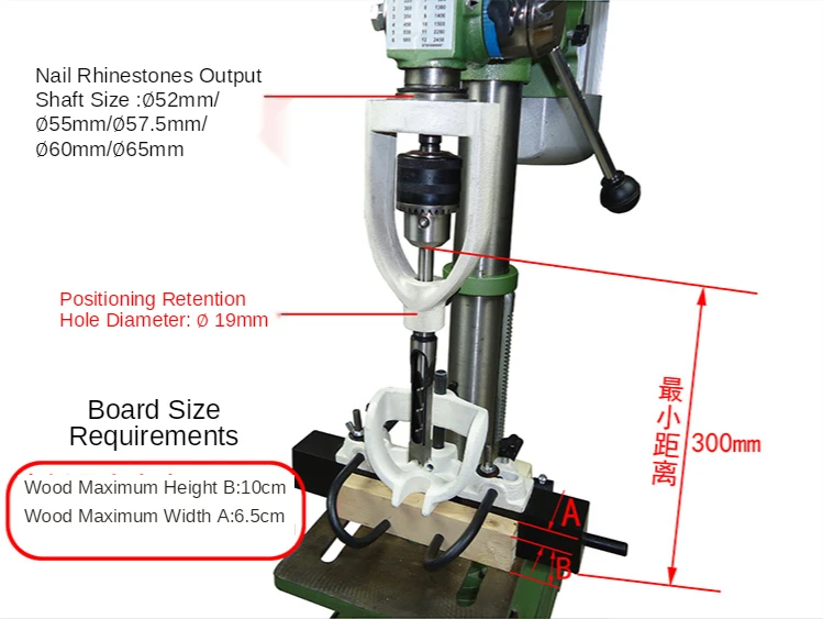 

Horizontal drill bit locator set Woodworking square tenoner square tenoner set is used to repair chisel in a plastic box
