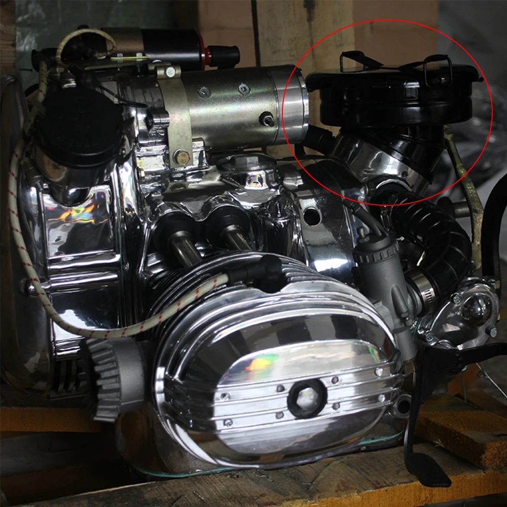 

Alconstar- 1 Pcs Retro 750CC CJ-K 750 Motorcycle Air Filter for Ural M72 for BMW R1 R51 R61 R71 K750 Filter Motor Parts