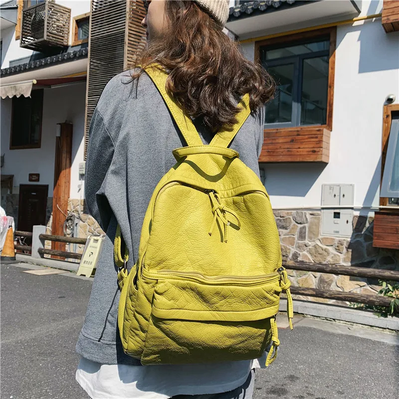 Женский рюкзак высокого качества из искусственной кожи, модные рюкзаки Mochila Feminina Escolar, рюкзак с защитой от кражи, сумка для женщин