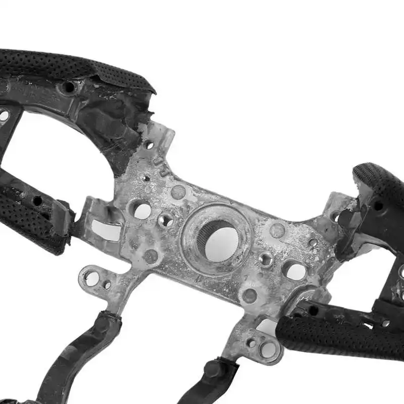 Рулевое колесо наппа Preforated кожа с черной прошивкой Подходит для Honda Civic FC Type-R FK8