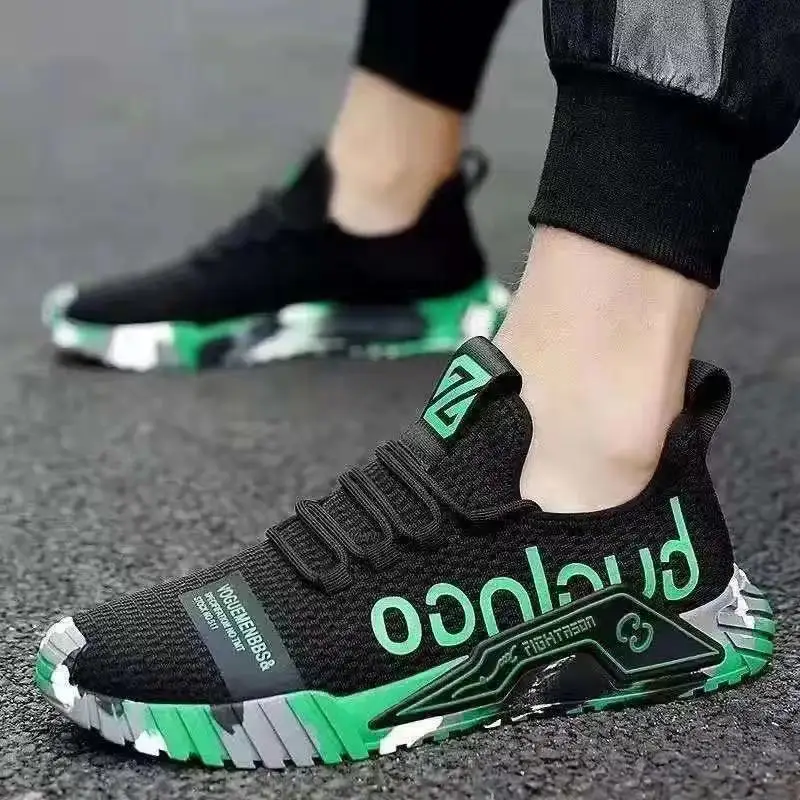 

Spring and summer new men's shoes Korean fashion casual breathable mesh men's sports shoes Zapatos de hombre