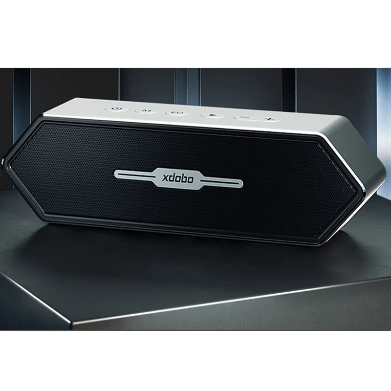 

Xdobo 50W Waterproof Bluetooth Speakers Subwoofer Strong Bass Wireless Gaming Speaker Trendy Diamond Shape Portable Soundbar