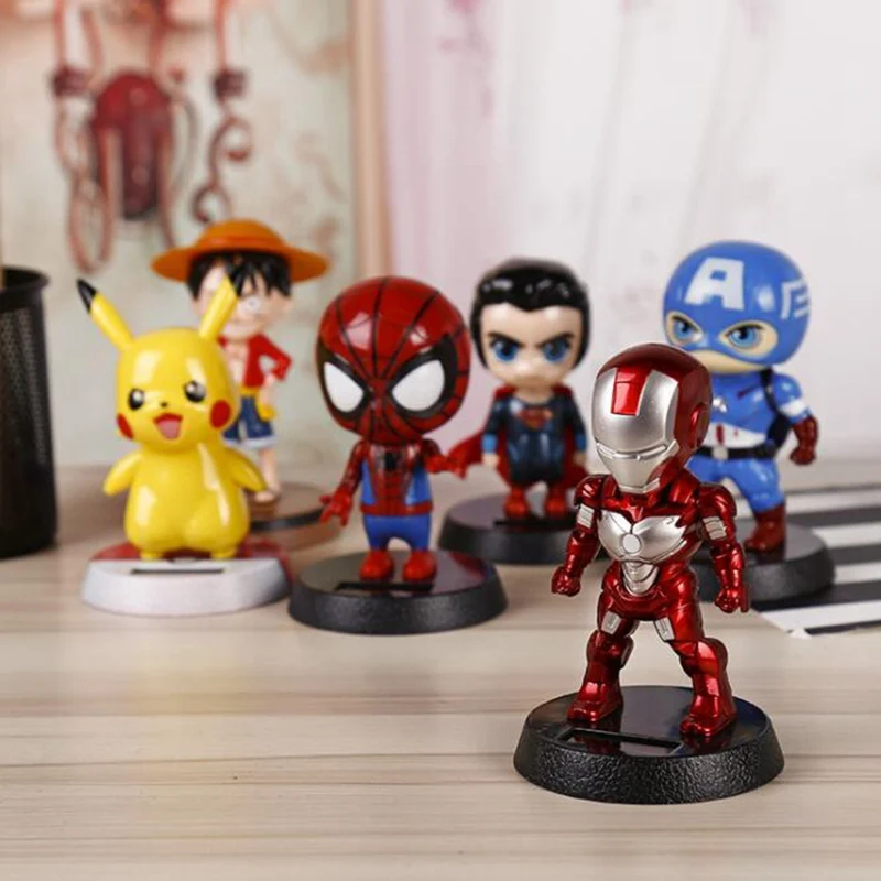 Новинка 2021 кукла на солнечной батарейке украшение для качели креативное