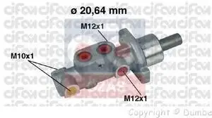 

MAIN HEAD 98 PT.206 1.4i-hdi-1.6i -ABS + AL (20,64) FOR:ATE CIFAM AD