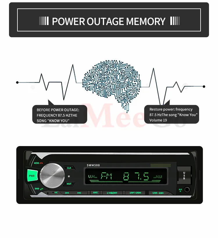 2019 один Din автомагнитола стерео MP5 FM Bluetooth FM/USB/subwoof/пульт дистанционного