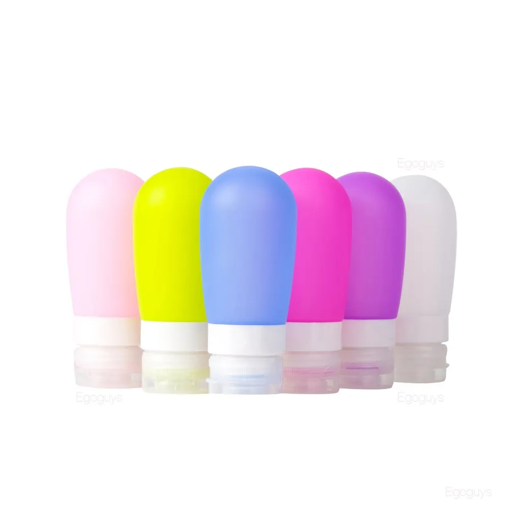 Модные Силиконовые бутылки для путешествий контейнер косметического шампуня