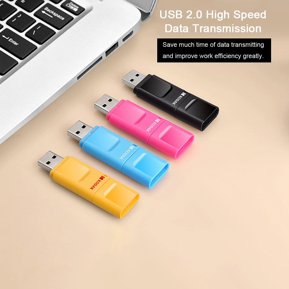 Kodak K232 мини USB флеш накопитель 16 Гб оперативной памяти 32 встроенной 64 ГБ флэш карта