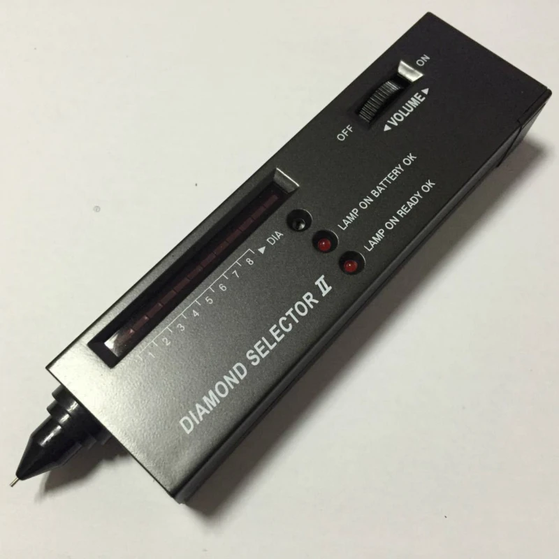

1pc V2 Jewelry Watcher Tool LED Diamond Indicator Test Pen Professional High Accuracy Diamond Tester Gemstone Gem Selector