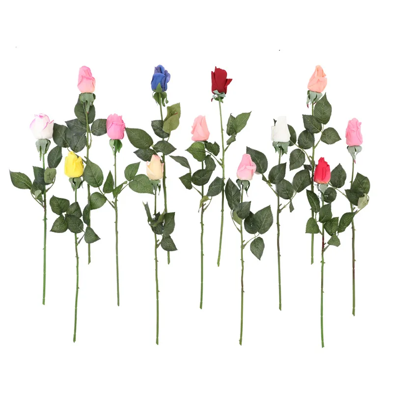 Искусственные цветы розы влажная ткань для рук подарок на день Святого Валентина