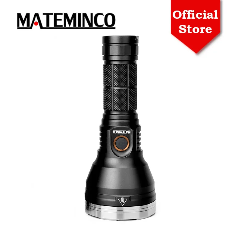 MATEMINCO MT70 Mini SFN55.2 6800LM 1000m USB Type C Rechargeable LED Flashlight Lantern For Self Defence Long Range Throw