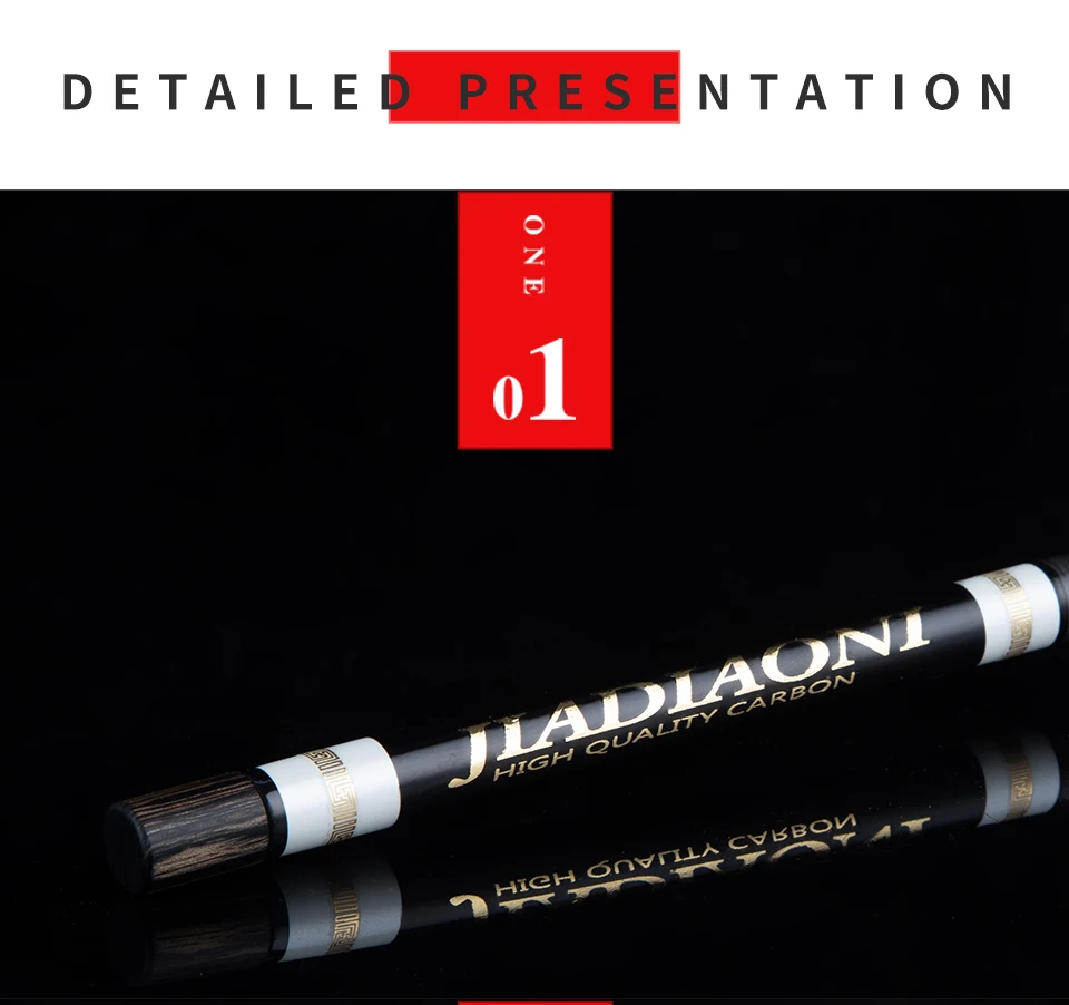 JIADIAONI 28 Tune сверхпрочный светильник из углеродного волокна 2,7 м/3,0 м/3,6 м/3,9 м/4,5 м Тайвань Удочка Рыболовные снасти