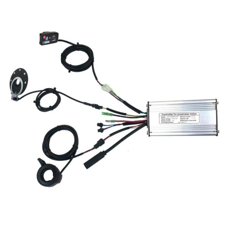 

36 В/48 В, 500 Вт, 22 А, бесщеточная лампа постоянного тока, дисплей KT-LED880, циферблат пальца и датчик, 1 комплект, для комплекта электровелосипеда 500 ...