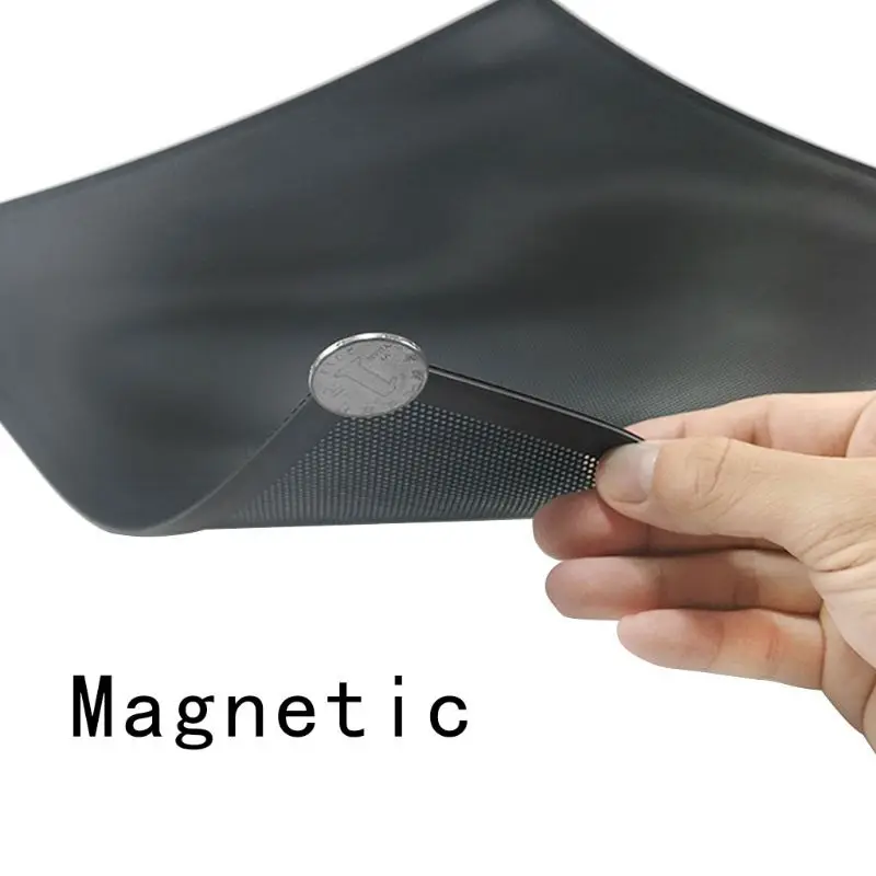 

120x120MM/140x140MM 120x120MM/140x140MM Magnetic Frame Dust Filter Dustproof PVC Mesh Net Cover Guard for Home Chassis PC Case