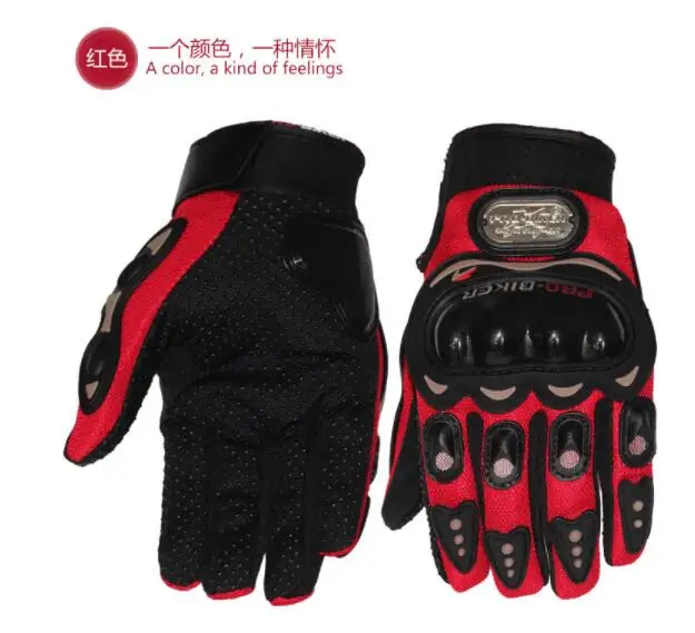 Guantes luvas PRO байкерские перчатки moto rcross полный палец мужские и женские Мотоциклетные Перчатки велосипедные водонепроницаемые перчатки