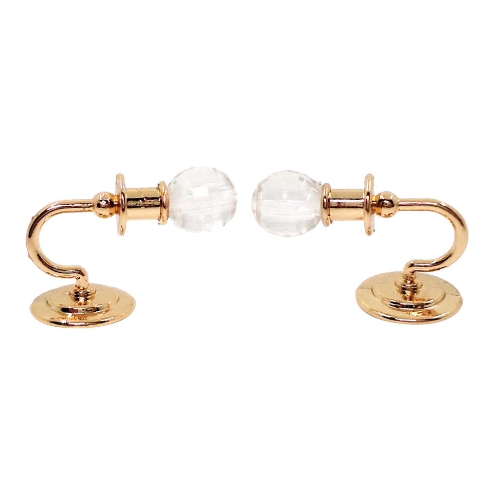 1/12 Изготовленный вручную настенный светильник для кукольного домика