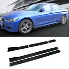 2 м2,2 м универсальный боковой ремешок, широкие Кулисные панели, сплиттер для губ, автостайлинг для BWM benz для Toyota Tesla