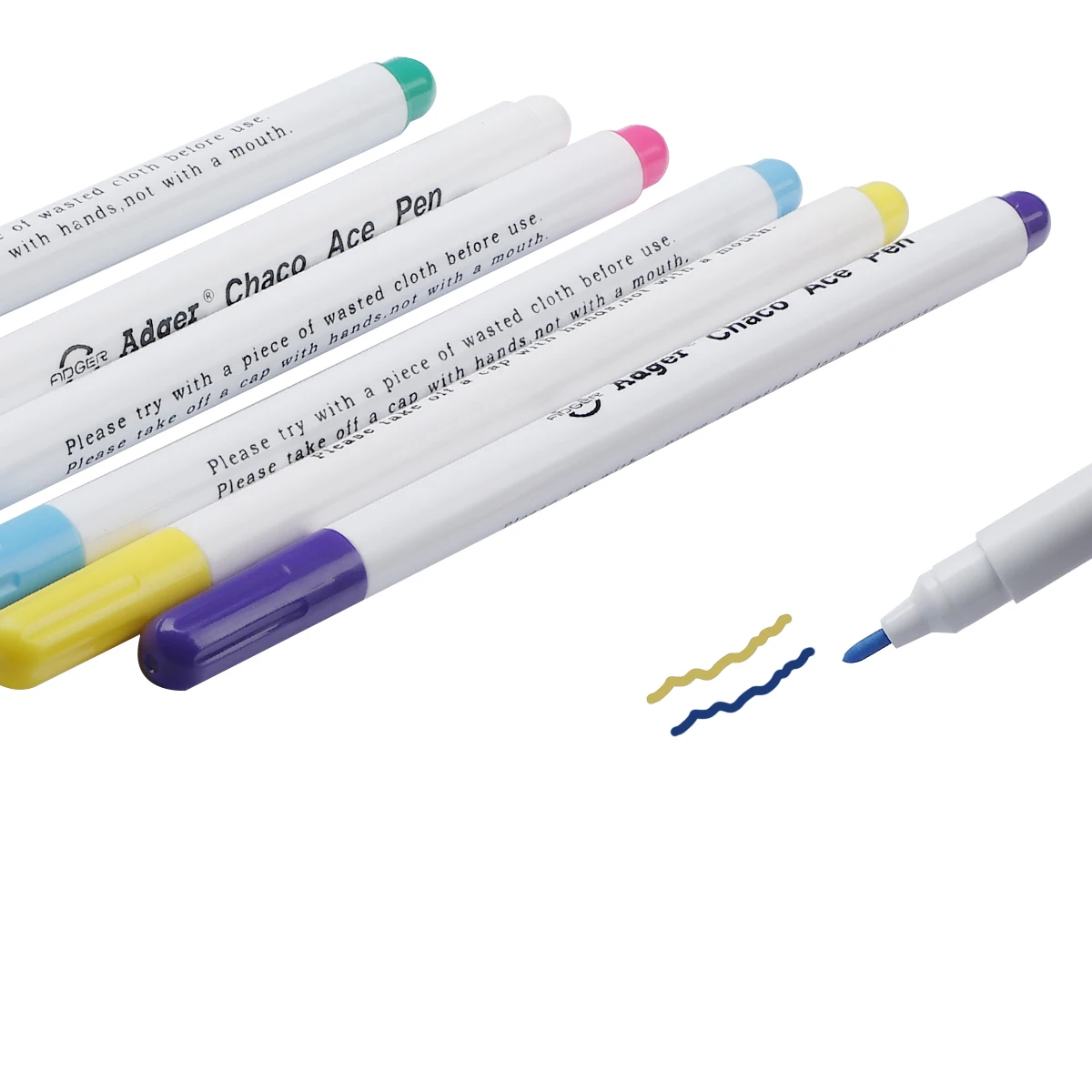 Для детей возрастом 1-6 шт. чернила исчезающая ручка по ткани маркер Сделай Сам